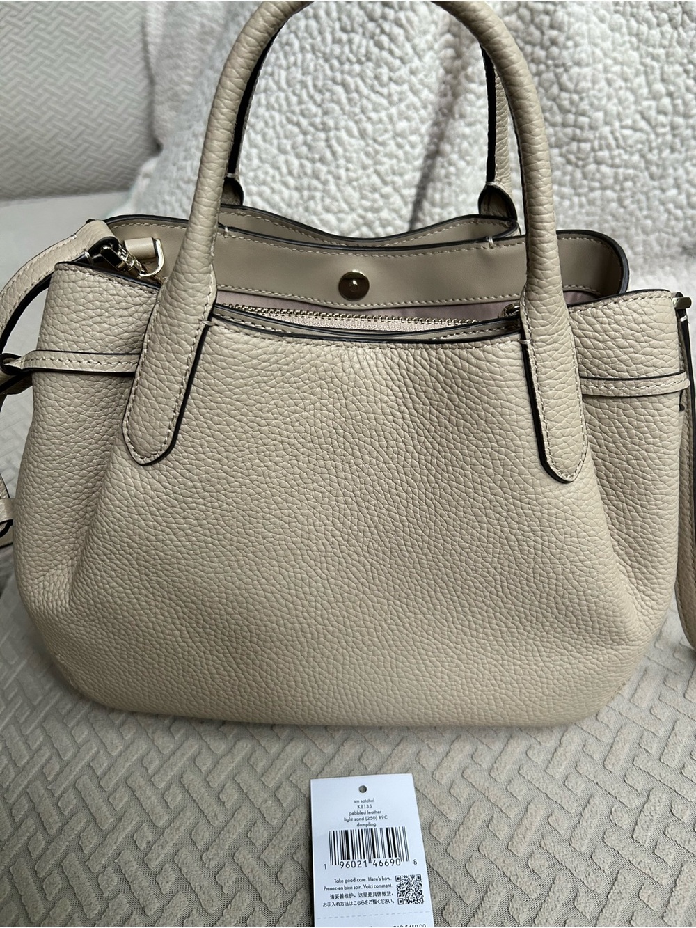 kate spade Pebble Leather Dumpling Bag - Picture 2 of 7